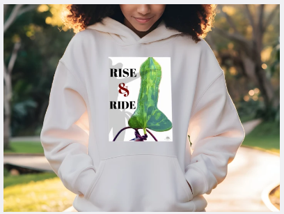 HOODIE: RISE AND RIDE